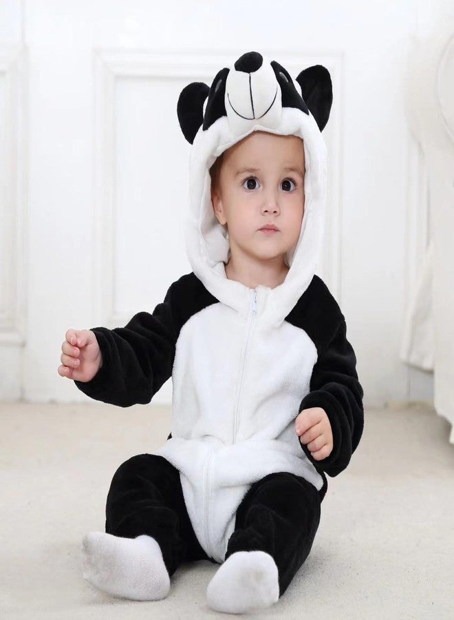 CuteOn Toddler Halloween Costume Onesie Cosplay Romper Christmas Infants Baby Costume Panda 2-3 Years - Image 4